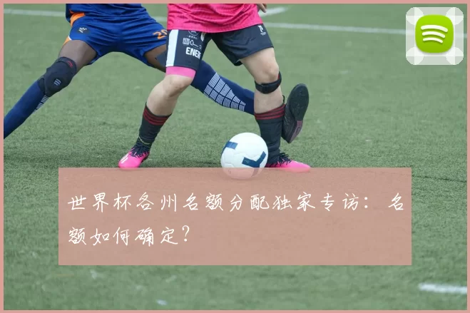 世界杯各州名额分配独家专访：名额如何确定？