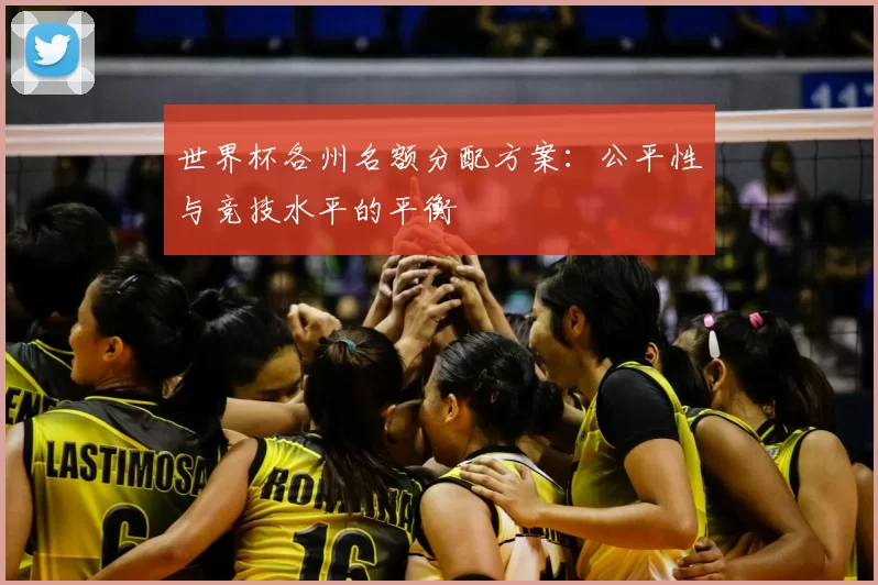 世界杯各州名额分配方案:公平性与竞技水平的平衡